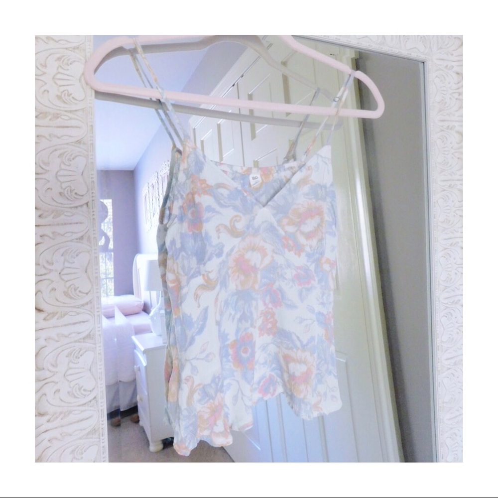 BP Flouncy Floral Tank